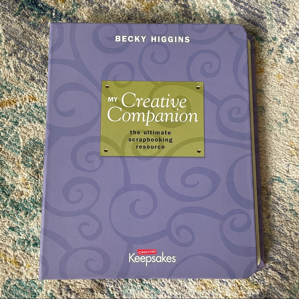 Becky Higgins - My Creative Companion the ultimate scrapbooking resource book